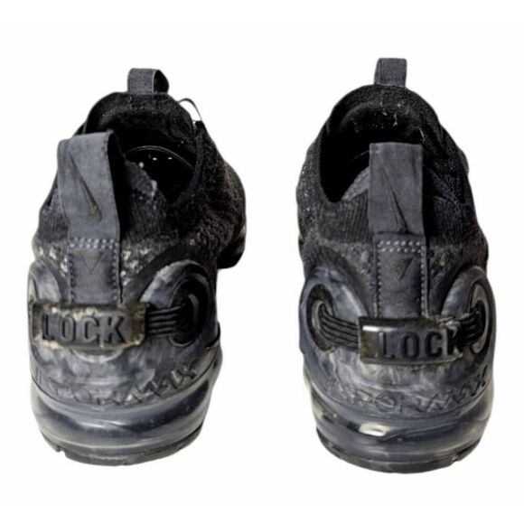 NIKE Air VaporMax 2020 Flyknit 'Black Dark Grey' Running Shoes Size 5Y/W6.5 - Picture 5 of 11
